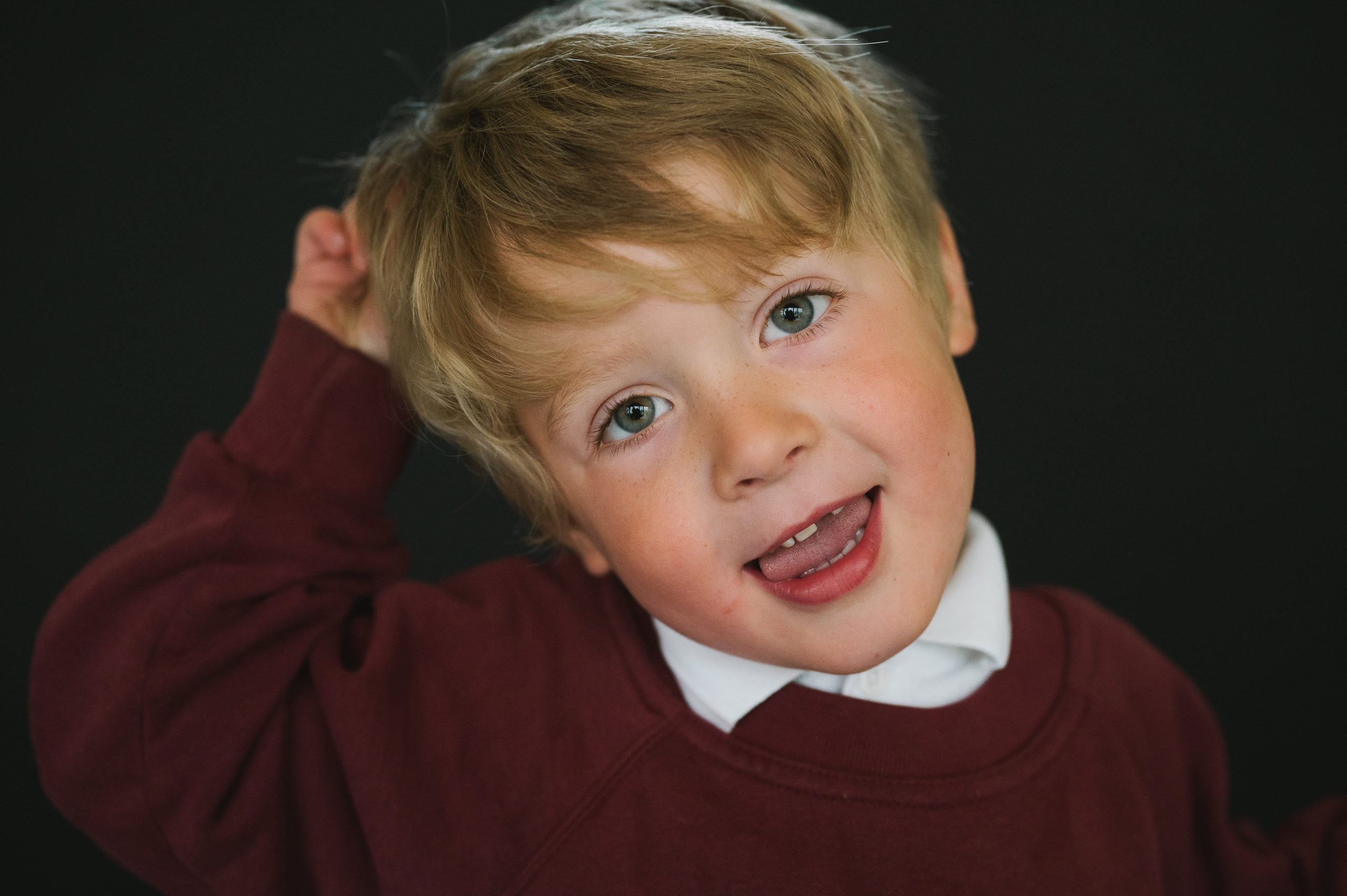 boys school portrait